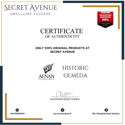 AFNAN HISTORIC OLMEDA - 100ML